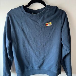 Fjallraven Navy Blue Crewneck Top